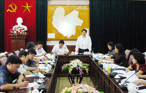 Lãnh đạo Bộ Văn hoá- Thể thao và Du lịch làm việc với UBND tỉnh Thái Nguyên, Bắc Kạn, Tuyên Quang